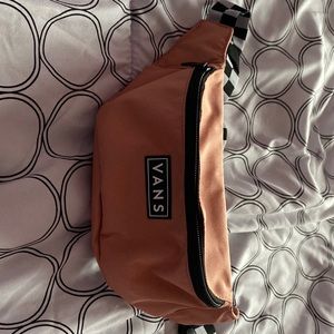 Blush pink colored vans Fanny pack!